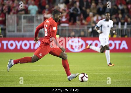 Toronto, Ontario, Canada. Sep 7, 2019. Doneil Henry (15) en action au cours de l'Agence des Nations Unies contre Cuba - qualificatif Ligue Crédit : Angel Marchini/ZUMA/Alamy Fil Live News Banque D'Images