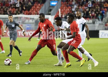 Toronto, Ontario, Canada. Sep 7, 2019. Doneil Henry (15) en action au cours de l'Agence des Nations Unies contre Cuba - qualificatif Ligue Crédit : Angel Marchini/ZUMA/Alamy Fil Live News Banque D'Images