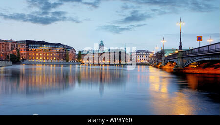 Stockholm, Suède. Riksdag (parlement). Banque D'Images