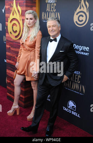 Los Angeles, Californie, USA 7 Septembre 2019 L'Acteur Alec Baldwin et sa fille Ireland Baldwin assister à la Comedy Central Roast d'Alec Baldwin, le 7 septembre 2019 au Saban Theatre de Los Angeles, Californie, USA. Photo de Barry King/Alamy Live News Banque D'Images