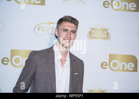 Donald MacLean Jr. sur le tapis rouge de Toronto TIFF Banque D'Images