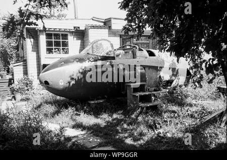 Jet Provost avion Hampshire, Angleterre, Royaume-Uni. Banque D'Images