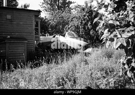 Jet Provost avion Hampshire, Angleterre, Royaume-Uni. Banque D'Images