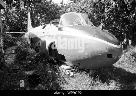 Jet Provost avion Hampshire, Angleterre, Royaume-Uni. Banque D'Images