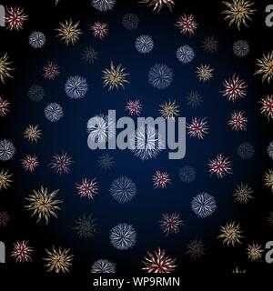 Aperçu de motif sans microbes. Ligne simple coloré des éléments à partir d'un concept médical. Course vecteur modifiable microbe. L'icône de virus. Mal dessiné à la main Illustration de Vecteur