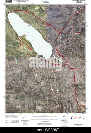 New York NY Syracuse West 20100413 Restauration TM Banque D'Images