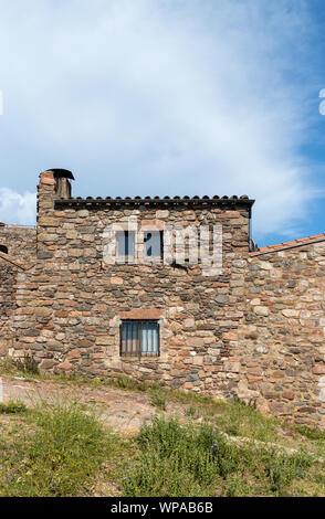 Constructions anciens dans les montagnes Banque D'Images