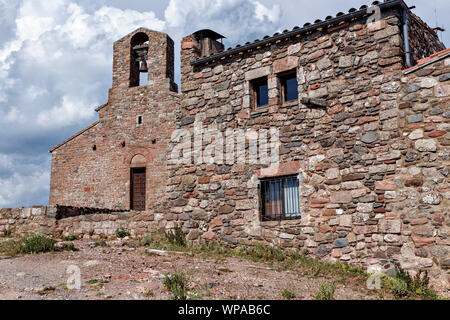 Constructions anciens dans les montagnes Banque D'Images