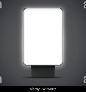 Piscine vierge.jpg isolé sur fond noir. Ville lightbox avec cadre noir et argent. Vector illustration Illustration de Vecteur