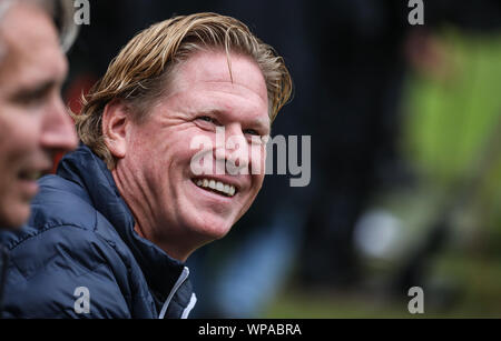 Geislingen An Der Steige, Allemagne. 05Th Sep 2019. Football : match de bienfaisance avec les vieilles étoiles dans le PDE stadium. L'entraîneur de l'équipe 'Swabia', Markus Gisdol. Credit : Christoph Schmidt/dpa/Alamy Live News Banque D'Images