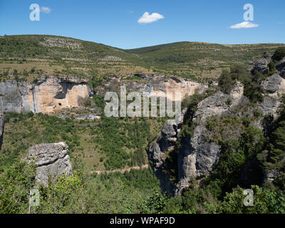 Cévennes Gorges du Tarn France Banque D'Images