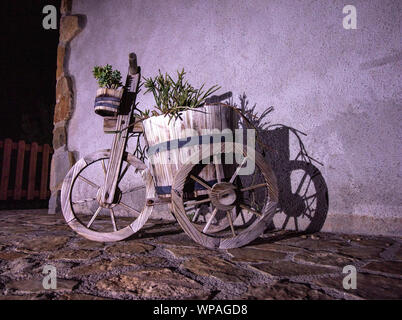 Vase, tissu, paquet, d'ornement, maison, un sac, pot de fleurs, Vert l Banque D'Images