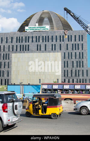 TamilNadu super multi gouvernement hôpital spécialisé à Chennai Banque D'Images