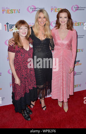 Frances Fisher, Alana Stewart et Marcia Cross participant à la Farrah Fawcett Foundation's Fiesta Tex-Mex à Wallis Annenberg Center for the Performing Arts le 6 septembre 2019 à Beverly Hills, Californie. Banque D'Images