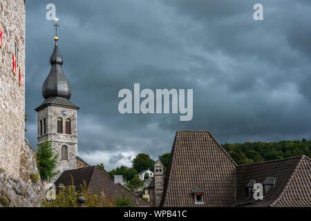 Laiton plus ancienne ville du monde, Solberg. Banque D'Images