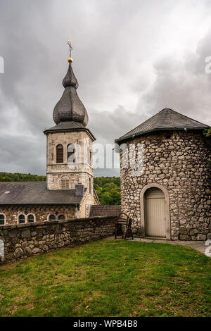 L'église de Sainte Lucie dans la vieille ville de Düsseldorf, Allemagne Banque D'Images