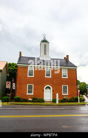 US Post Office, ancien syndicat County Courthouse, 220 Vine Street, New Berlin, New York Banque D'Images