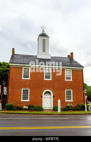 US Post Office, ancien syndicat County Courthouse, 220 Vine Street, New Berlin, New York Banque D'Images