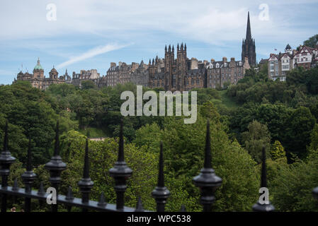 Le Château d'Édimbourg en capital Sotlands Banque D'Images