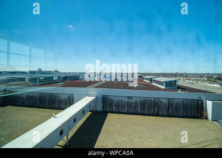 Dearborn, MI, USA - Mars 2019 : la rivière Ford Rouge complexe est une usine automobile Ford Motor Company complex Banque D'Images