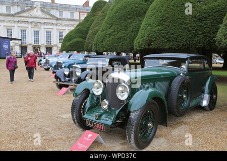 Bentley Speed Six Gurney Nutting Sportsman's Coupé (1930), Concours d'élégance 2019, Hampton Court Palace, East Molesey, Surrey, Angleterre, Royaume-Uni, Europe Banque D'Images