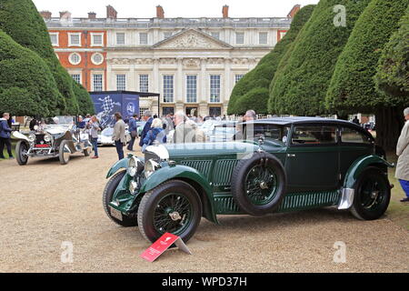 Bentley Speed Six Gurney Nutting Sportsman's Coupé (1930), Concours d'élégance 2019, Hampton Court Palace, East Molesey, Surrey, Angleterre, Royaume-Uni, Europe Banque D'Images