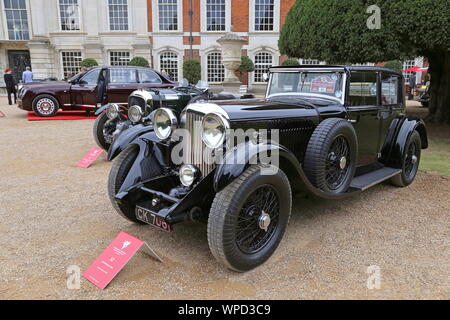 Bentley 8 Litre (1930), Concours d'élégance 2019, Hampton Court Palace, East Molesey, Surrey, Angleterre, Grande-Bretagne, Royaume-Uni, Europe Banque D'Images