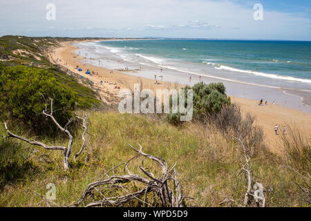 Ocean Grove beach, Australie Victoria Banque D'Images