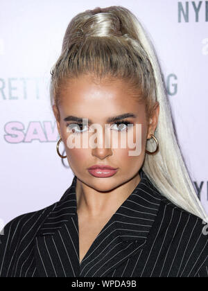 New York City, United States. 05Th Sep 2019. MANHATTAN, NEW YORK CITY, NEW YORK, USA - 08 SEPTEMBRE : Molly-Mae Haye arrive à PrettyLittleThing Saweetie x au cours de la Fashion Week de New York : les spectacles organisés à l'hôtel Plaza le 8 septembre 2019 à Manhattan, New York City, New York, United States. (Photo par Xavier Collin/Image Crédit : Agence de Presse) L'agence de presse Image/Alamy Live News Banque D'Images