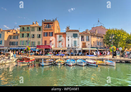 Le port de Cassis, France Banque D'Images