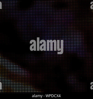 Arrière-plan de la technologie d'affichage LED de texture qui montrent les couleurs de l'image. Banque D'Images