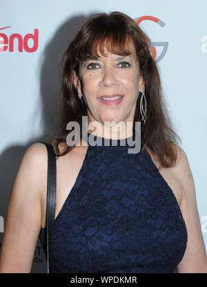 Burbank, Californie, USA 8 septembre 2019 Maria Sorano assiste à la soirée de clôture de Burbank International Film Festival le 8 septembre 2019 à Los Angeles Marriott Burbank Airport Hotel & Convention Centre à Burbank, Californie, USA. Photo de Barry King/Alamy Live News Banque D'Images