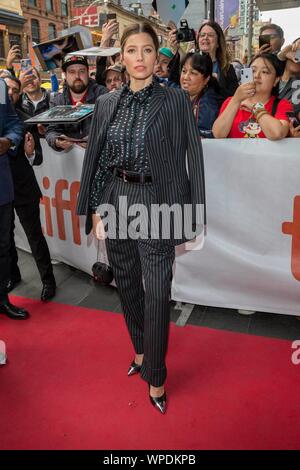 Jessica Biel assiste à la première de 'Limetown» au cours du 44e Festival International du Film de Toronto, tiff, au Bell Lightbox in Toronto, Canada, le 06 septembre 2019. Dans le monde d'utilisation | Banque D'Images