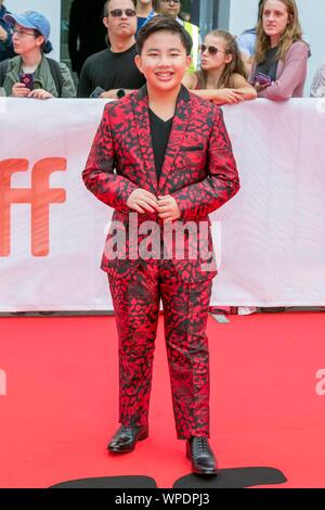 Albert Tsai assiste à la première de "abominable" durant le 44e Festival International du Film de Toronto, tiff, au Bell Lightbox in Toronto, Canada, le 07 septembre 2019. Dans le monde d'utilisation | Banque D'Images