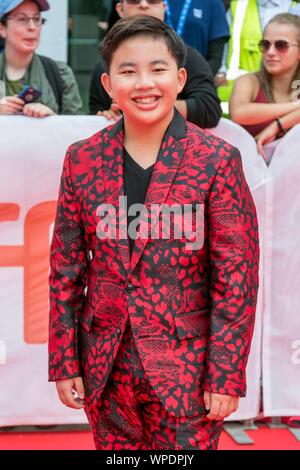 Albert Tsai assiste à la première de "abominable" durant le 44e Festival International du Film de Toronto, tiff, au Bell Lightbox in Toronto, Canada, le 07 septembre 2019. Dans le monde d'utilisation | Banque D'Images