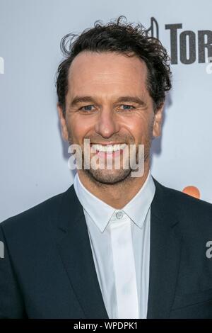 Matthew Rhys assiste à la première de "Un beau jour dans le voisinage" au cours de la 44e Festival International du Film de Toronto, tiff, au Roy Thomson Hall à Toronto, Canada, le 07 septembre 2019. Dans le monde d'utilisation | Banque D'Images