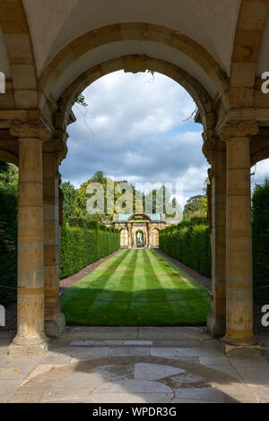 Parc du Château de Hever, Kent, UK Banque D'Images