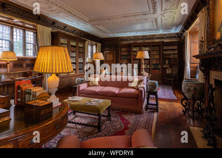 Intérieur du Château de Hever, Kent, UK Banque D'Images