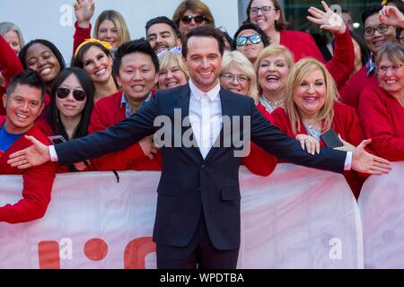 Matthew Rhys assiste à la première de "Un beau jour dans le voisinage" au cours de la 44e Festival International du Film de Toronto, tiff, au Roy Thomson Hall à Toronto, Canada, le 07 septembre 2019. Dans le monde d'utilisation | Banque D'Images