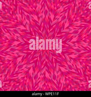 Arrière-plan de la mosaïque mosaïque circulaire dynamique - hypnotic abstract colorful vector illustration Illustration de Vecteur