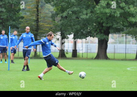 Anton Fink à KSC-Training 9. Septembre 2019 deuxième ligue club karlsruher SC Banque D'Images