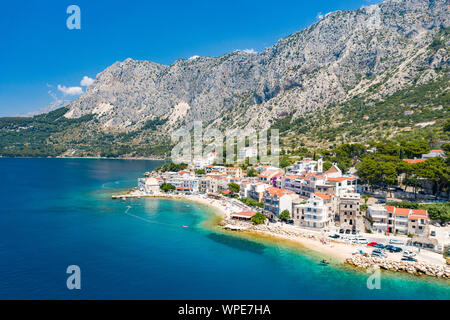 Village paisible de Drasnice en Croatie Banque D'Images