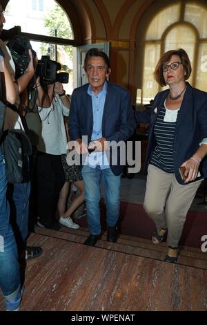 Madrid, Espagne. 09Th Sep 2019. Au cours de chapelle ardente Camilo Sesto à Madrid le lundi, 09 septembre 2019. Credit : CORDON PRESS/Alamy Live News Banque D'Images