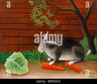 Henri Rousseau, le repas du lapin, peinture, 1908 Banque D'Images