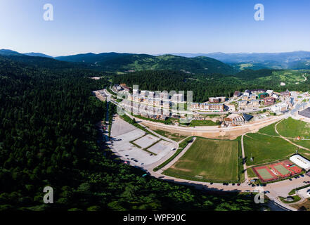 MT Bjelasnica, montagne olympique, destination populaire pour l'aventure près de Sarajevo Banque D'Images