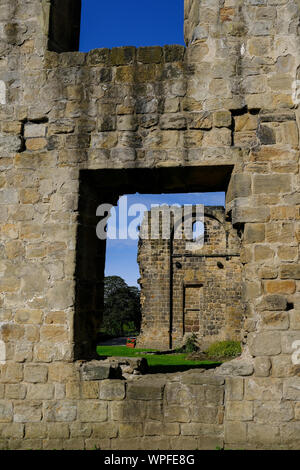 Kirkstall Abbey, Leeds Banque D'Images