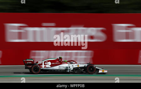 Sport Automobile : Championnat du Monde de Formule 1 de la FIA 2019, Grand Prix d'Italie, # 99 Antonio Giovinazzi (ITA, Alfa Romeo Racing), Banque D'Images