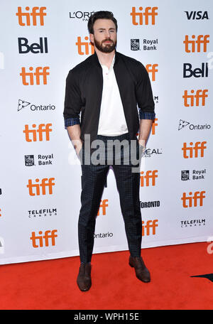 Le 7 septembre 2019, Toronto, Ontario, USA : 07 septembre 2019 - Toronto, Ontario Canada - Chris Evans. 2019 Toronto International Film Festival - ''Knives Out'' Premiere tenue au Princess of Wales Theatre. Crédit photo : Brant/Perniac AdMedia (crédit Image : © Perniac Brant/AdMedia via Zuma sur le fil) Banque D'Images