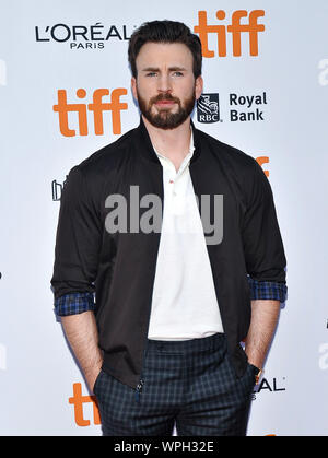 Le 7 septembre 2019, Toronto, Ontario, USA : 07 septembre 2019 - Toronto, Ontario Canada - Chris Evans. 2019 Toronto International Film Festival - ''Knives Out'' Premiere tenue au Princess of Wales Theatre. Crédit photo : Brant/Perniac AdMedia (crédit Image : © Perniac Brant/AdMedia via Zuma sur le fil) Banque D'Images