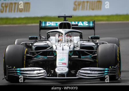 Monza, Italie. 09Th Sep 2019. 44 Lewis Hamilton (GBR) Mercedes-Amg Motorspor Petronas : Crédit Photo Agency indépendante/Alamy Live News Banque D'Images
